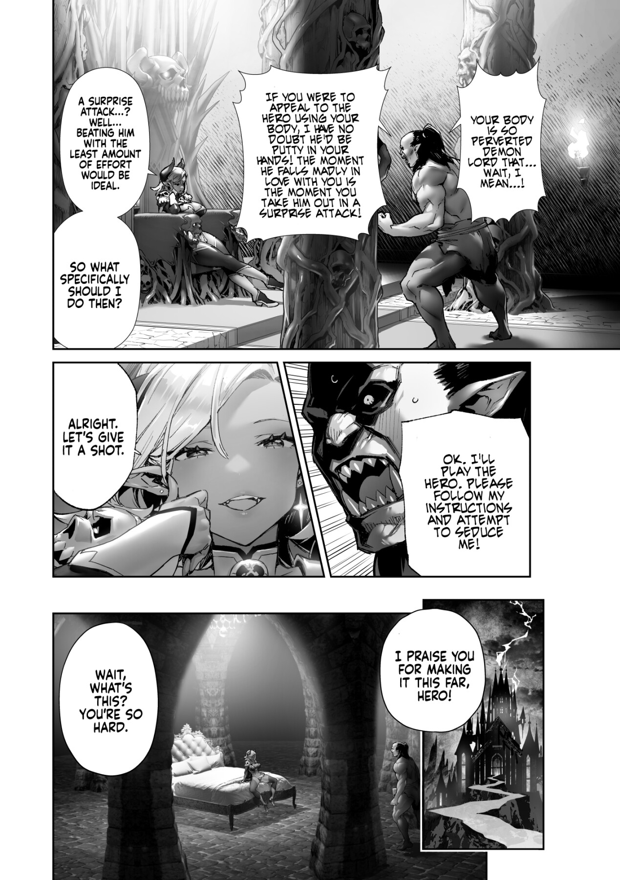 Hentai Manga Comic-The Demon Lord Final Boss Believes Anything I Say-Read-4